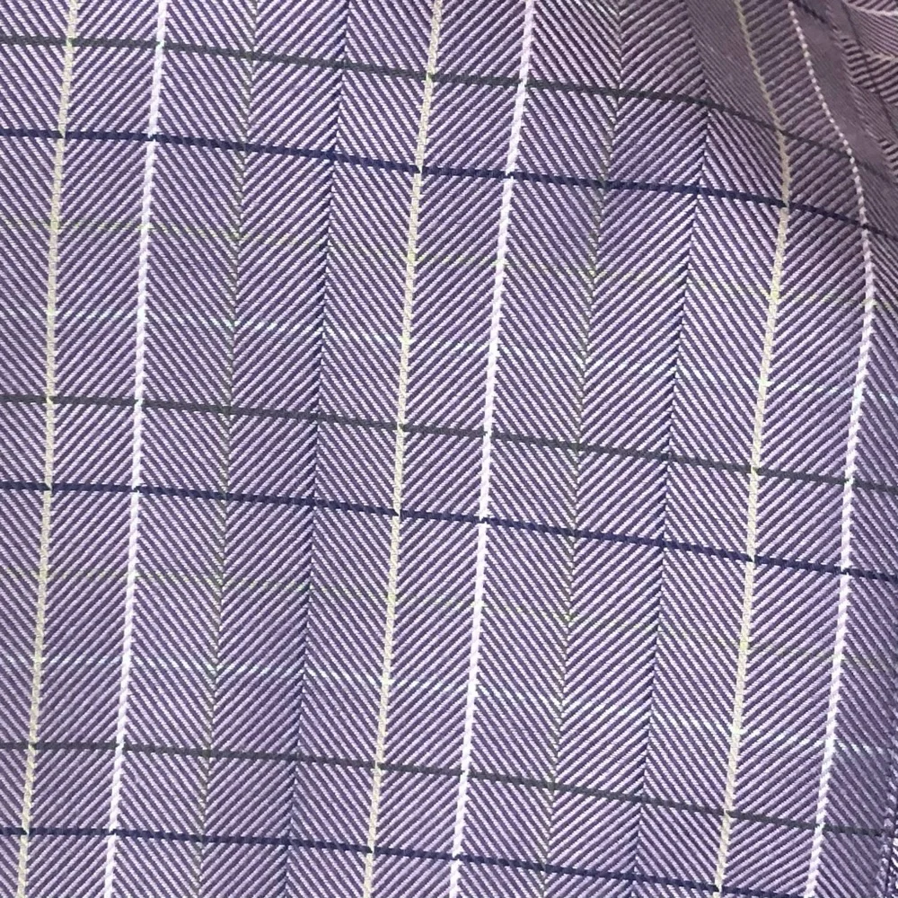 Bobby Jones lavender plaid  shirt size size L woven in Italy 100% cotton EUC - Picture 7 of 9